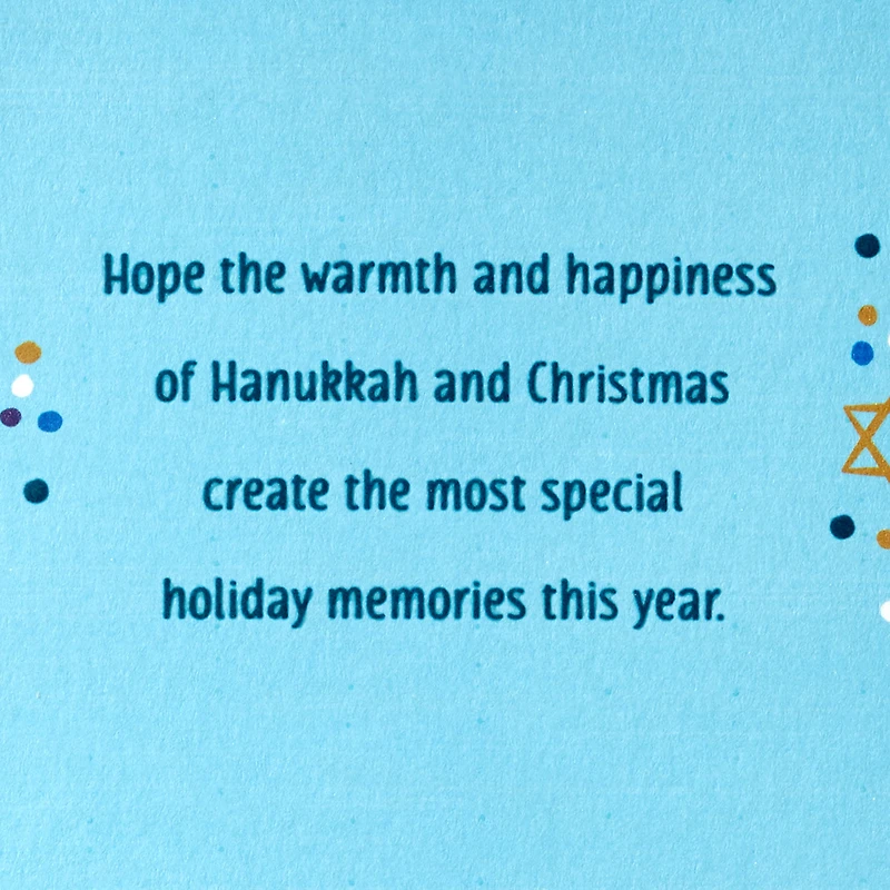 Miracles, Tradition, Family and Love Christmas Hanukkah Card for only USD 4.59 | Hallmark