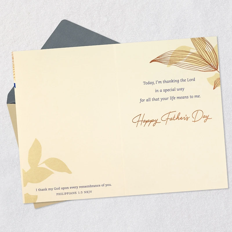 I'm Blessed By Your Example Religious Father's Day Card for only USD 5.99 | Hallmark
