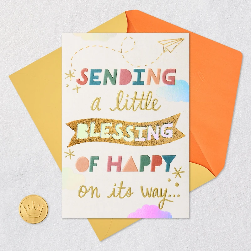A Little Blessing of Happy Religious Thinking of You Card for only USD 3.99 | Hallmark