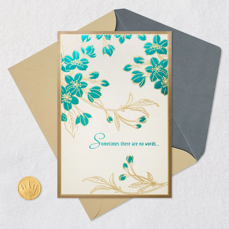 Prayers for You Floral Religious Sympathy Card for only USD 4.99 | Hallmark