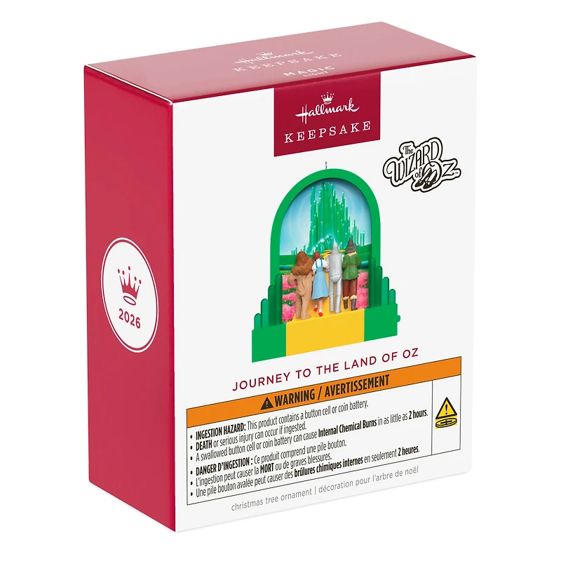 The Wizard of Oz™ Journey to the Land of Oz Ornament With Light for only USD 36.99 | Hallmark