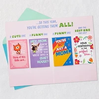You Deserve More Than Just One Card Funny Birthday Card for Mom for only USD 5.99 | Hallmark
