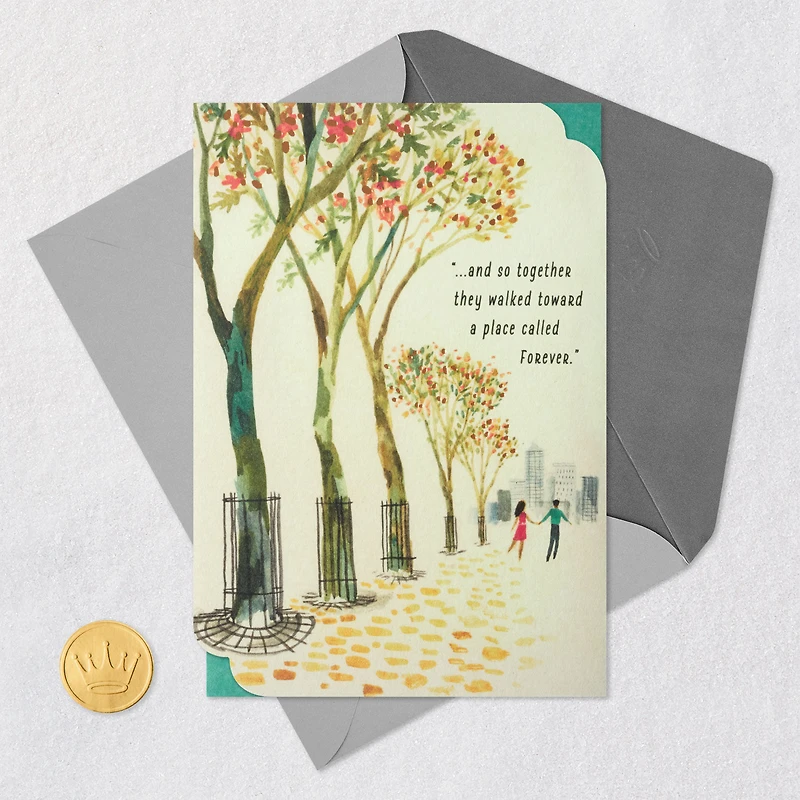 Walking Toward Forever Engagement Card for only USD 5.59 | Hallmark