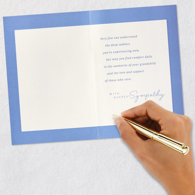 No Grandparent Should Have to Say Good-bye Sympathy Card for Loss of Grandchild for only USD 4.59 | Hallmark