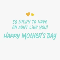 Nothing Outshines Your Love Mother's Day Card for Aunt for only USD 3.59 | Hallmark