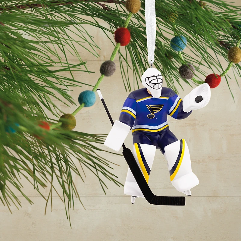 NHL St. Louis Blues® Goalie Hallmark Ornament for only USD 14.99 | Hallmark