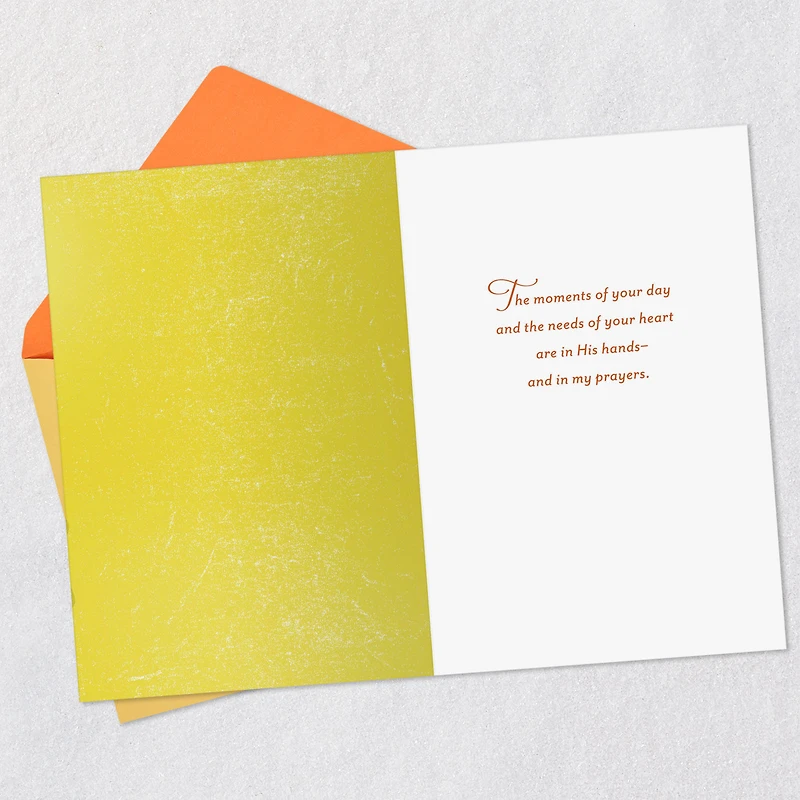 In God's Hands and In My Prayers Religious Encouragement Card for only USD 3.59 | Hallmark