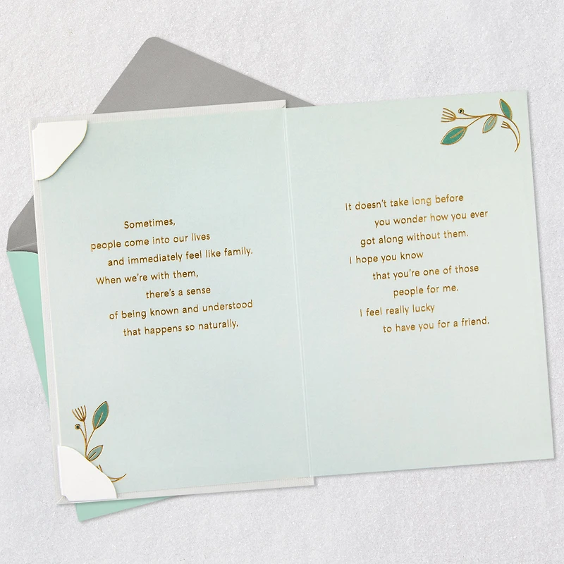 Friends Are the Family We Choose Friendship Card for only USD 7.99 | Hallmark