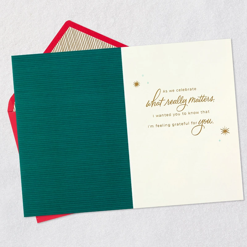 Lacey Chabert Collection You're in My Heart Christmas Card for only USD 5.99 | Hallmark