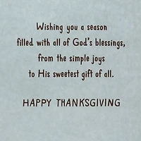 A Season Filled With God's Blessings Thanksgiving Card for only USD 5.59 | Hallmark