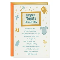 Sweet Child of Promise and Joy Baby Dedication Card for only USD 3.99 | Hallmark