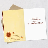 Enjoy God's Wonderful Gifts Religious Thanksgiving Card for only USD 2.00 | Hallmark