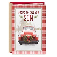 Proud to Call You Son Christmas Card for only USD 5.99 | Hallmark