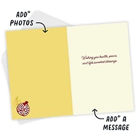 Sweet Peace and Blessings Custom Rosh Hashanah Card for only USD 4.99 | Hallmark