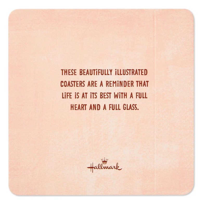 Stop and Smell the Rosé: 20 Coasters Celebrating Friends (And Wine) Book for only USD 14.99 | Hallmark