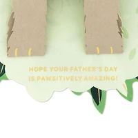 Pawsitively Amazing Puppy Dog Pop-Up Paper Craft Father's Day Card for only USD 5.99 | Hallmark