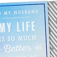 Because of You Birthday Card for Husband for only USD 5.59 | Hallmark