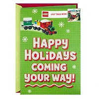 LEGO® CREATOR™ Christmas Card for Kids With LEGO® Winter Holiday Train Set for only USD 9.99 | Hallmark