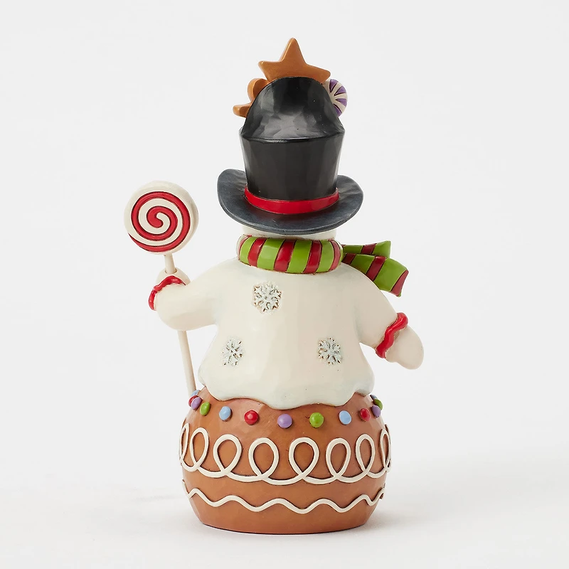Jim Shore Heartwood Creek Gingerbread Snowman Figurine, 7" for only USD 54.99 | Hallmark