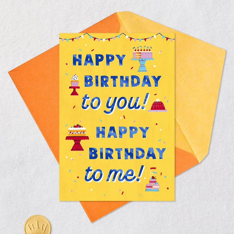 Happy Day to Us Shared Birthday Card for only USD 2.99 | Hallmark