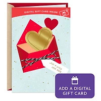 A Little Love Note Gift Card Greeting Romantic Valentine's Day Card for only USD 4.99 | Hallmark