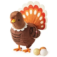 Gobblin' Egg-Laying Turkey Plush With Sound and Motion, 12" for only USD 42.99 | Hallmark