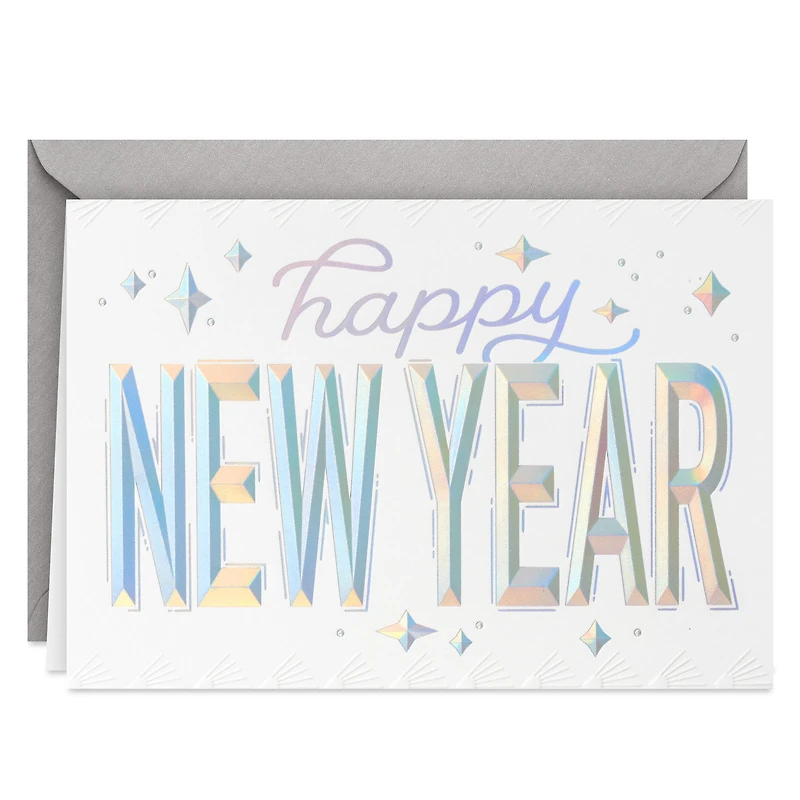 Silver Diamonds Boxed New Year Cards, Pack of 16 for only USD 15.49 | Hallmark
