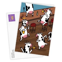 Partying Cows Funny Custom Celebration Card for only USD 4.99 | Hallmark