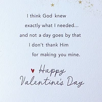 God Knew I Needed You Valentine's Day Card for only USD 6.99 | Hallmark