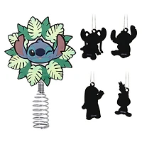 Mini Disney Lilo & Stitch Hallmark Tree Topper and Ornaments, Set of 5 for only USD 16.49 | Hallmark