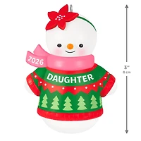 Daughter Snowman 2026 Ornament for only USD 18.99 | Hallmark