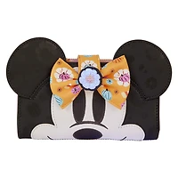 Loungefly Disney Minnie Mouse Pumpkin Zip-Around Wallet for only USD 40.00 | Hallmark