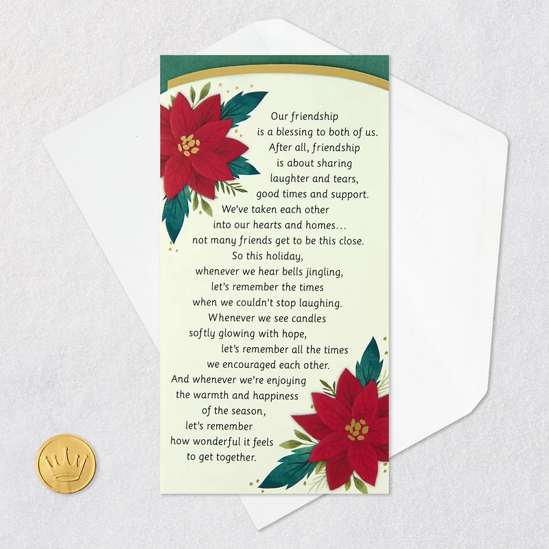 Our Friendship Is a Blessing Christmas Card for Friend for only USD 4.59 | Hallmark
