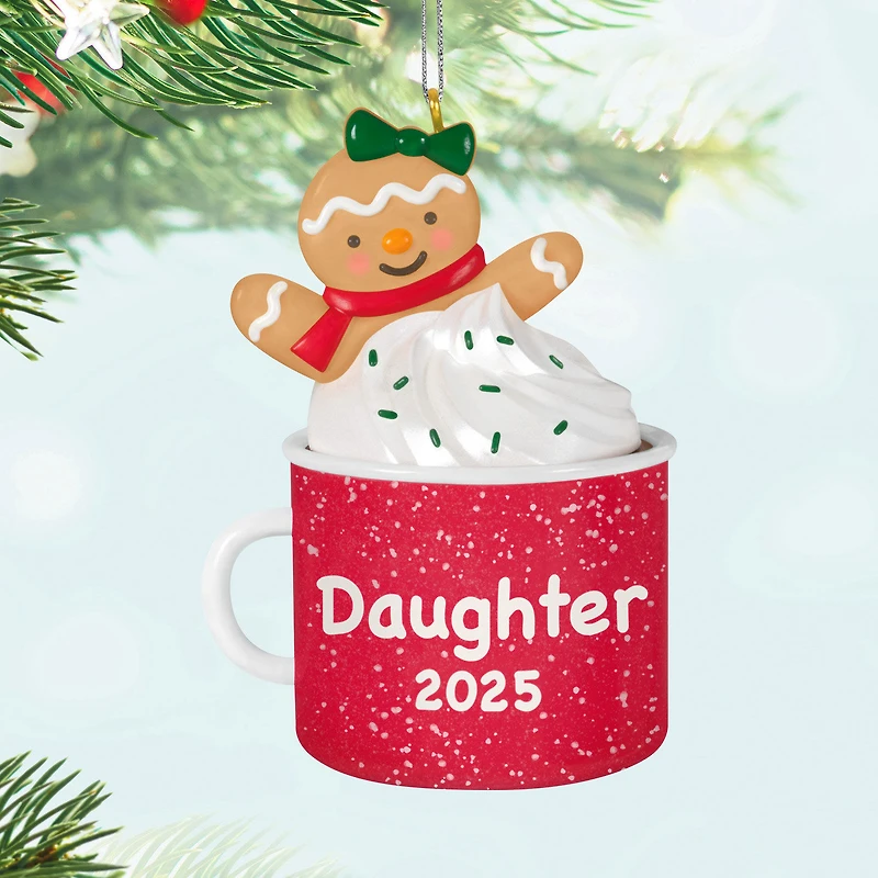 Daughter Gingerbread Girl in Mug 2025 Ornament for only USD 18.99 | Hallmark