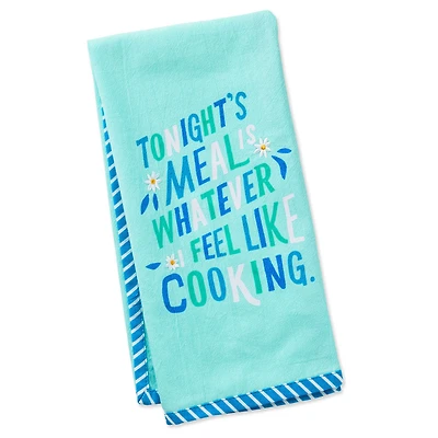 Tonight's Meal Tea Towel, 18x26 for only USD 14.99 | Hallmark