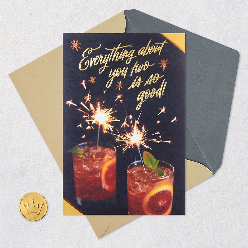 Cheers to You Two Anniversary Card for Couple for only USD 5.59 | Hallmark