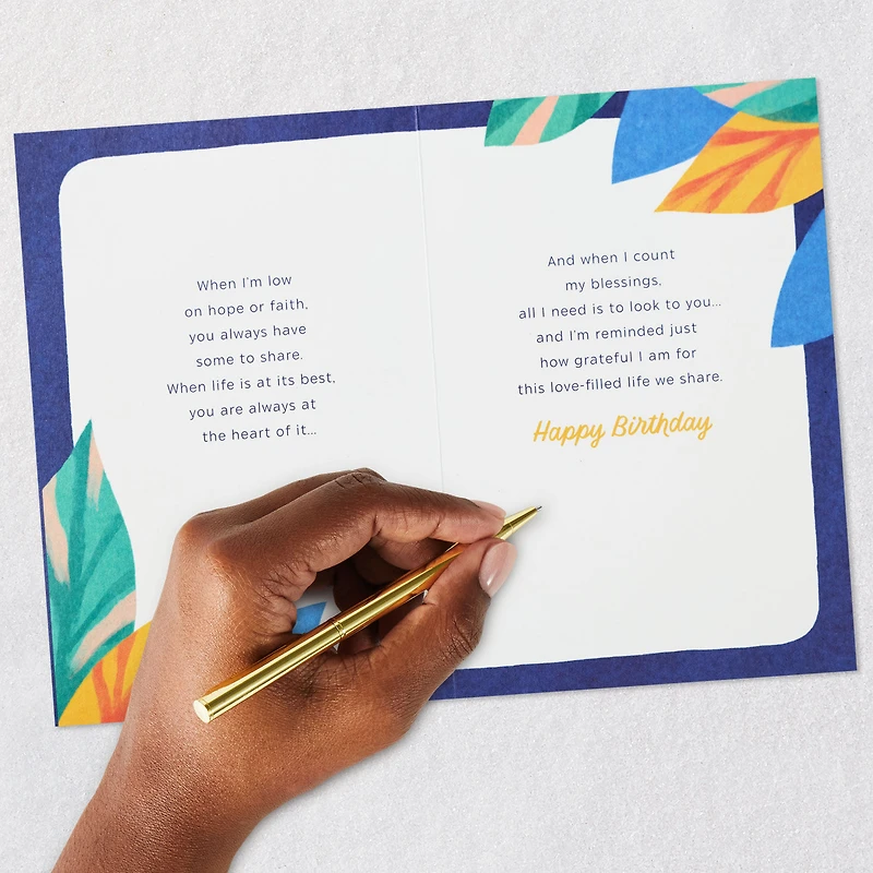 Your Love Is the Biggest Blessing Birthday Card for Husband for only USD 6.59 | Hallmark