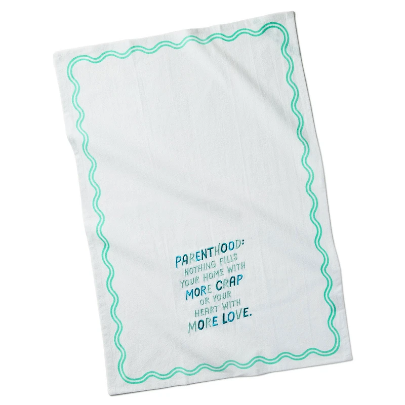 Parenthood Funny Tea Towel, 18x26 for only USD 14.99 | Hallmark