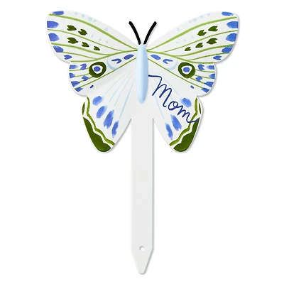 Mom Blue and Green Butterfly Garden Stake, 6.5" for only USD 13.99 | Hallmark