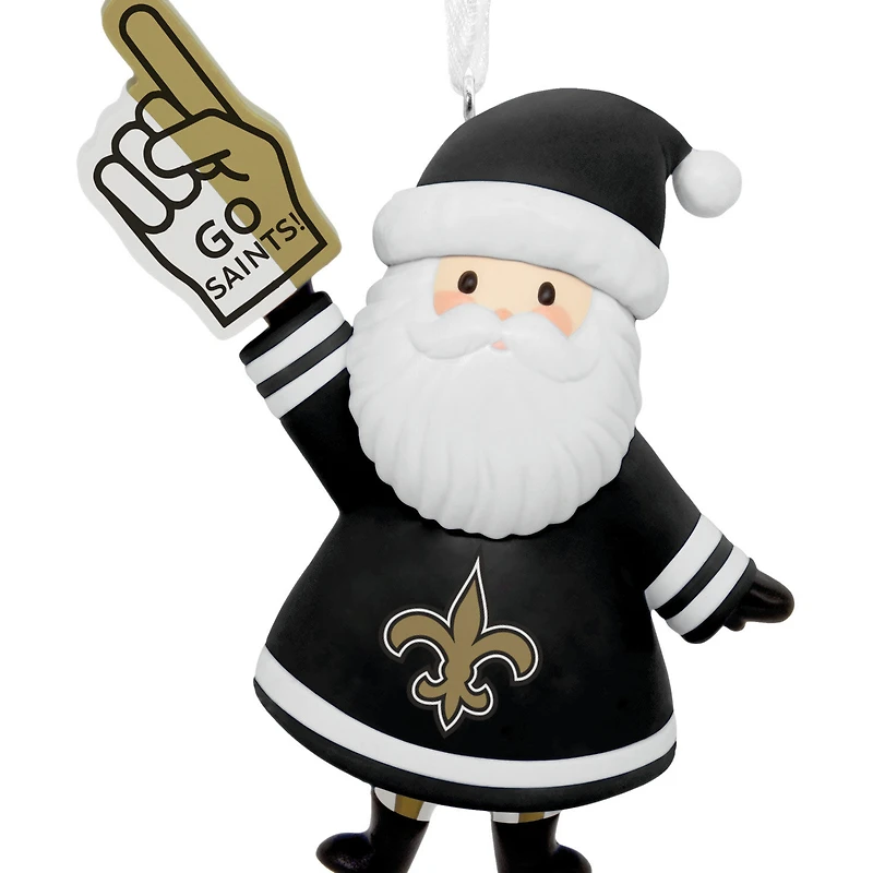 NFL New Orleans Saints Santa Fan Hallmark Ornament for only USD 12.99 | Hallmark