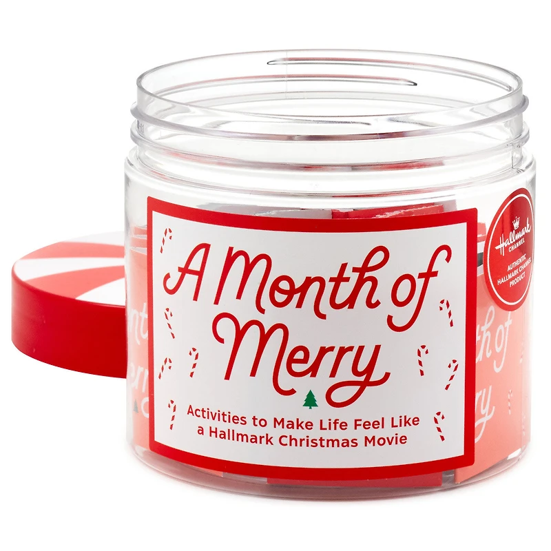 Hallmark Channel A Month of Merry Christmas Activity Jar for only USD 16.99 | Hallmark