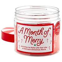 Hallmark Channel A Month of Merry Christmas Activity Jar for only USD 16.99 | Hallmark