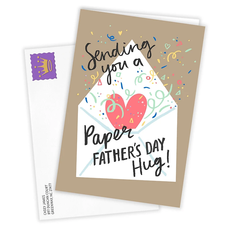 Paper Hug Custom Father's Day Card for only USD 4.99 | Hallmark