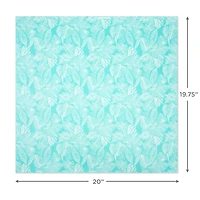 Tropical Leaves on Aqua Tissue Paper With Gift Tag Stickers, 6 sheets for only USD 2.99 | Hallmark
