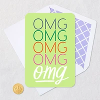 OMG Congratulations Card for only USD 2.99 | Hallmark