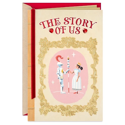The Story of Us Romantic Love Card for only USD 8.59 | Hallmark