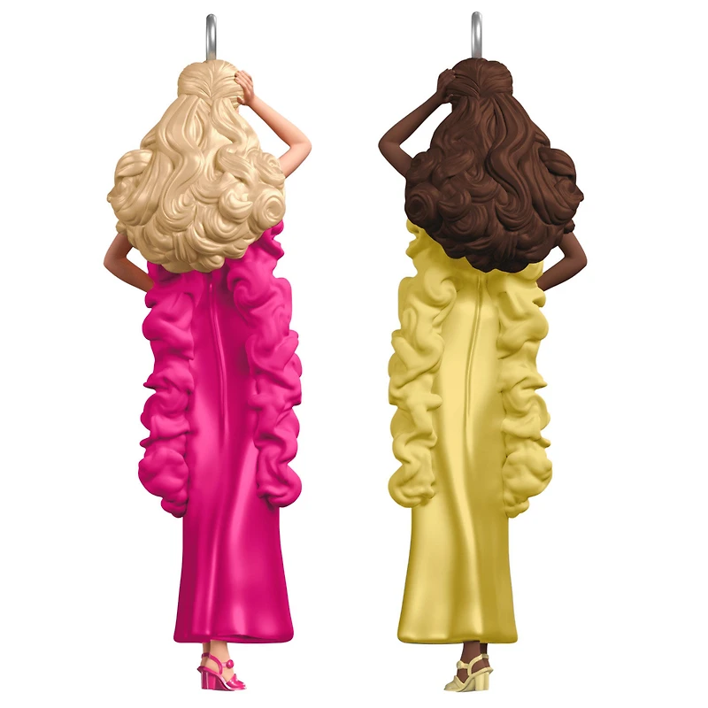 Mini Superstar Barbie™ and Superstar Christie™ Ornaments, Set of 2 for only USD 24.99 | Hallmark