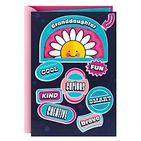 You Are Loved Birthday Card for Granddaughter With Sticker for only USD 4.99 | Hallmark