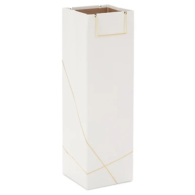 13" Gold Lines on Black Wine Gift Bag for only USD 5.99 | Hallmark