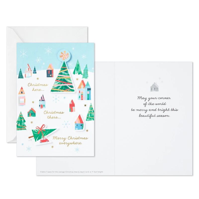 UNICEF Snowy Town Scene Boxed Christmas Cards, Pack of 12 for only USD 20.50 | Hallmark